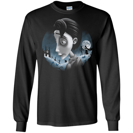 T-Shirts Black / S Grave Wedding Men's Long Sleeve T-Shirt