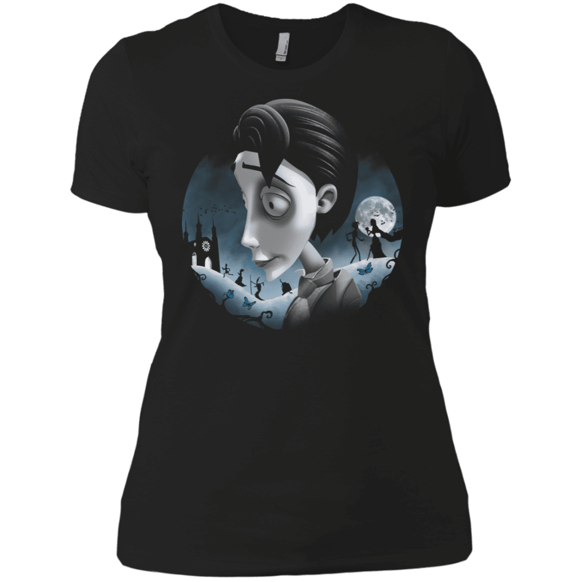 T-Shirts Black / X-Small Grave Wedding Women's Premium T-Shirt