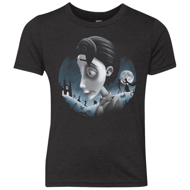 T-Shirts Vintage Black / YXS Grave Wedding Youth Triblend T-Shirt
