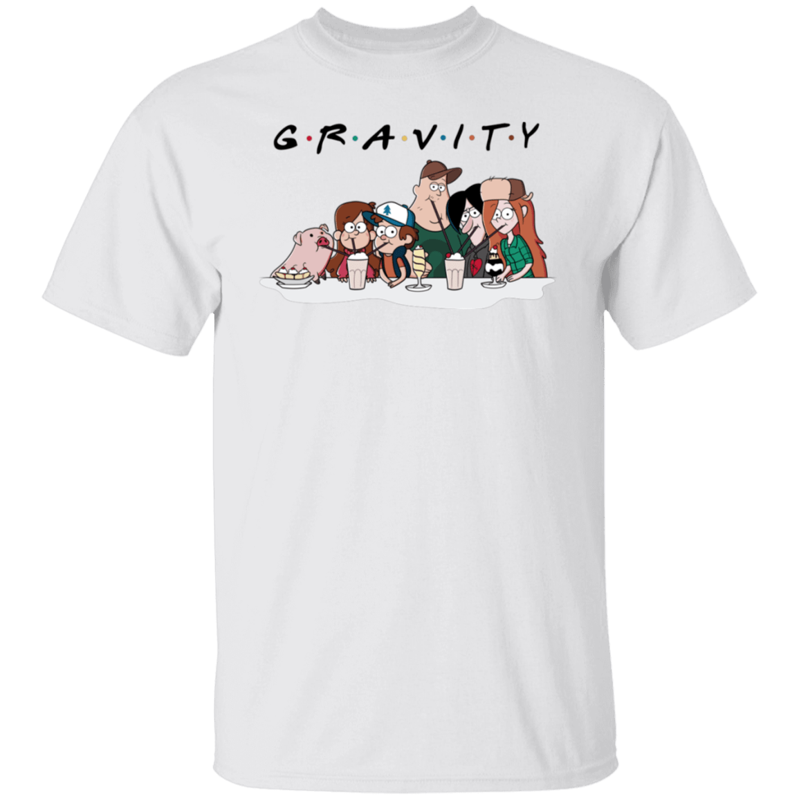 T-Shirts White / S Gravity Friends T-Shirt
