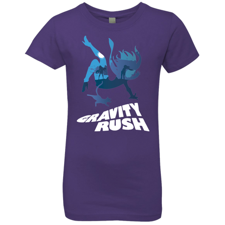 T-Shirts Purple Rush / YXS Gravity Rush Girls Premium T-Shirt