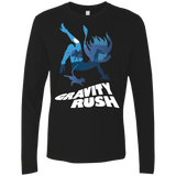 T-Shirts Black / Small Gravity Rush Men's Premium Long Sleeve