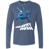T-Shirts Indigo / Small Gravity Rush Men's Premium Long Sleeve