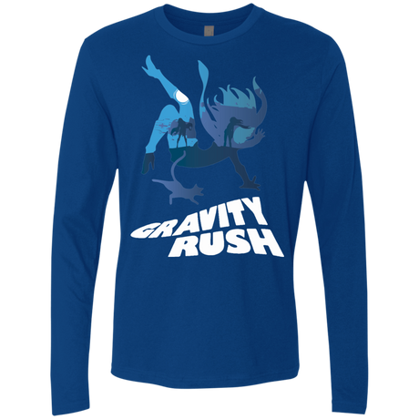 T-Shirts Royal / Small Gravity Rush Men's Premium Long Sleeve