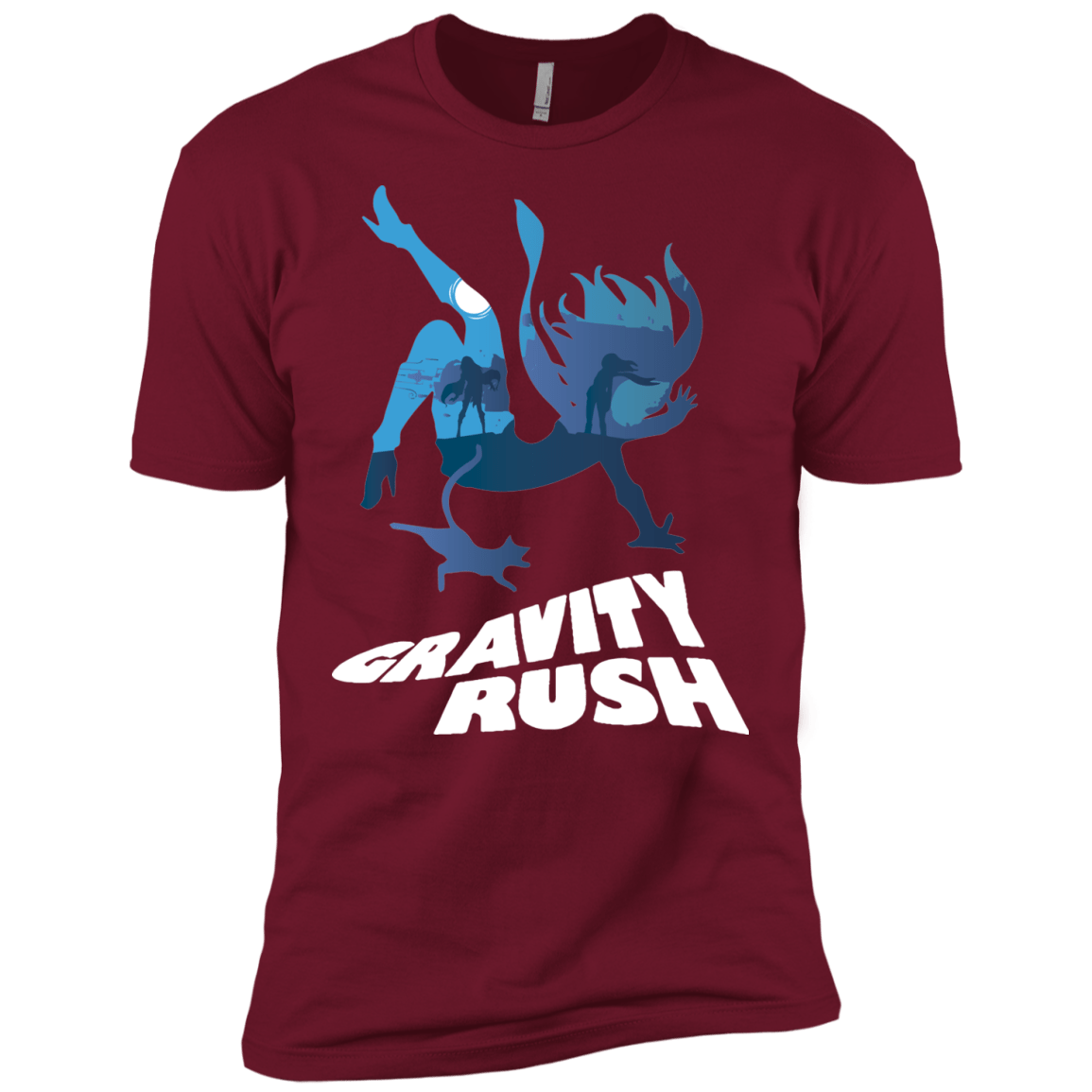 T-Shirts Cardinal / X-Small Gravity Rush Men's Premium T-Shirt