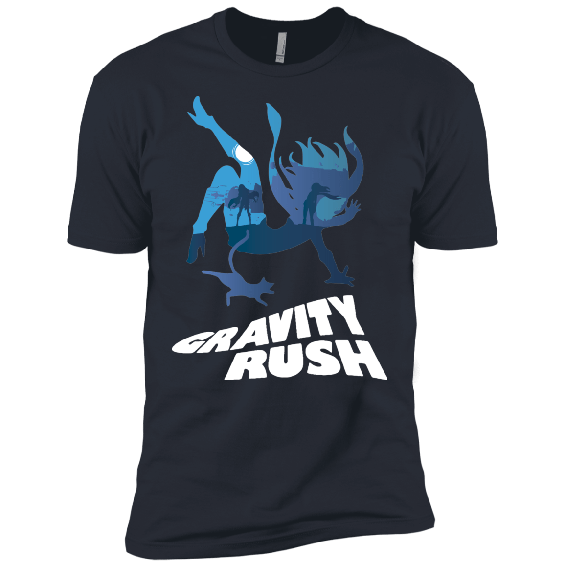T-Shirts Indigo / X-Small Gravity Rush Men's Premium T-Shirt