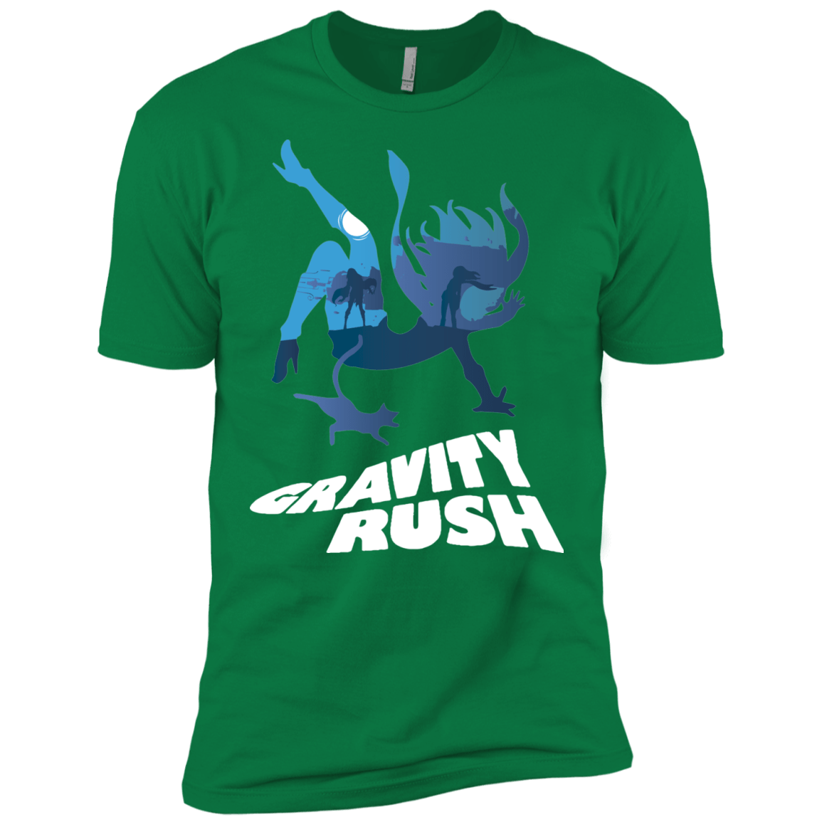 T-Shirts Kelly Green / X-Small Gravity Rush Men's Premium T-Shirt