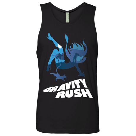 T-Shirts Black / Small Gravity Rush Men's Premium Tank Top