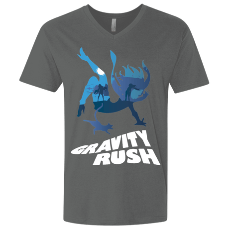 T-Shirts Heavy Metal / X-Small Gravity Rush Men's Premium V-Neck