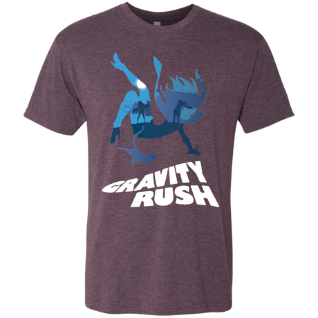 T-Shirts Vintage Purple / Small Gravity Rush Men's Triblend T-Shirt
