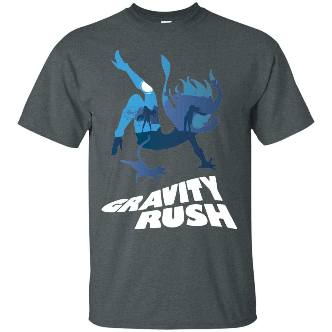 T-Shirts Dark Heather / Small Gravity Rush T-Shirt