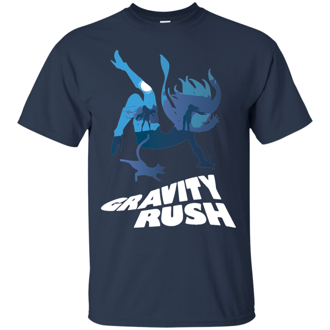T-Shirts Navy / Small Gravity Rush T-Shirt