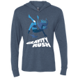 T-Shirts Indigo / X-Small Gravity Rush Triblend Long Sleeve Hoodie Tee