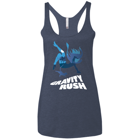 T-Shirts Vintage Navy / X-Small Gravity Rush Women's Triblend Racerback Tank