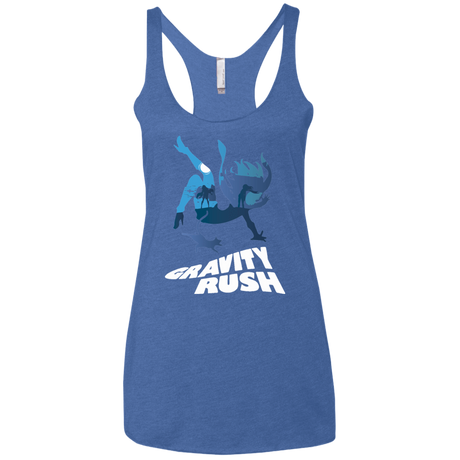 T-Shirts Vintage Royal / X-Small Gravity Rush Women's Triblend Racerback Tank