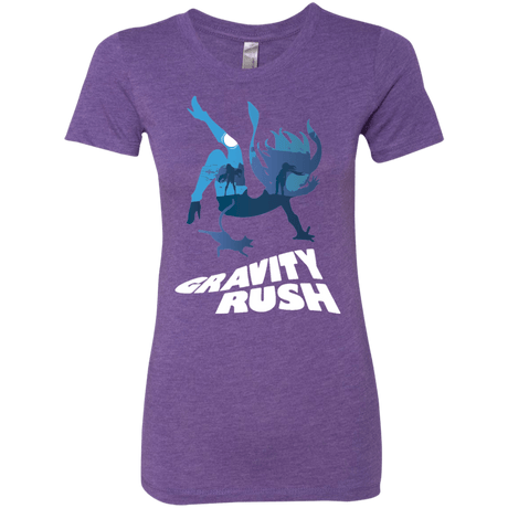 T-Shirts Purple Rush / Small Gravity Rush Women's Triblend T-Shirt