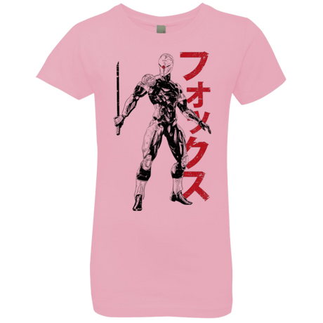 T-Shirts Light Pink / YXS Gray Fox Girls Premium T-Shirt
