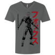 T-Shirts Heavy Metal / X-Small Gray Fox Men's Premium V-Neck