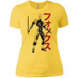 T-Shirts Vibrant Yellow / X-Small Gray Fox Women's Premium T-Shirt