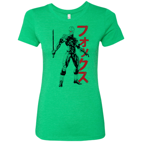 T-Shirts Envy / Small Gray Fox Women's Triblend T-Shirt
