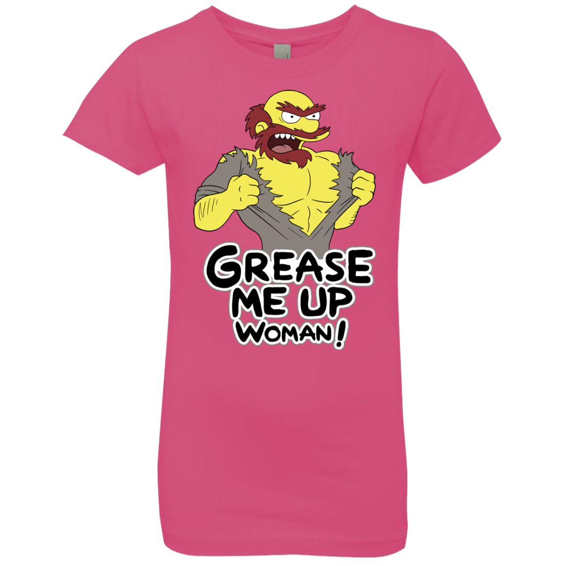 T-Shirts Hot Pink / YXS Grease Me Up Girls Premium T-Shirt