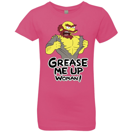 T-Shirts Hot Pink / YXS Grease Me Up Girls Premium T-Shirt