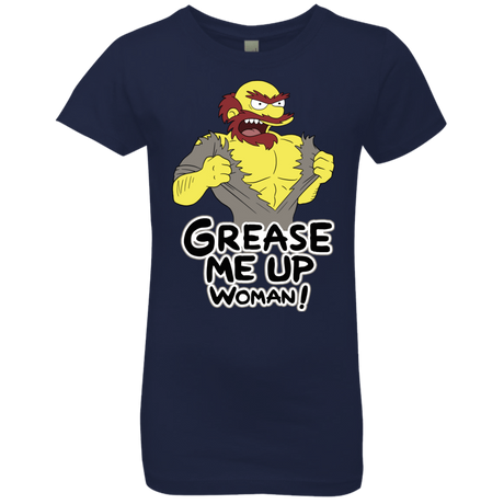 T-Shirts Midnight Navy / YXS Grease Me Up Girls Premium T-Shirt