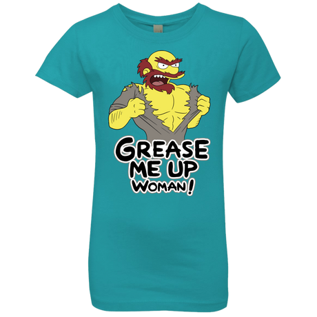 T-Shirts Tahiti Blue / YXS Grease Me Up Girls Premium T-Shirt