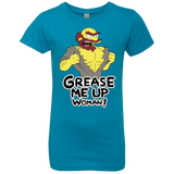 T-Shirts Turquoise / YXS Grease Me Up Girls Premium T-Shirt