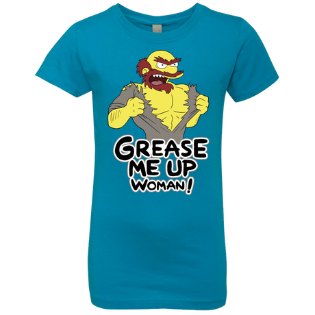T-Shirts Turquoise / YXS Grease Me Up Girls Premium T-Shirt