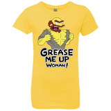 T-Shirts Vibrant Yellow / YXS Grease Me Up Girls Premium T-Shirt