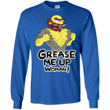 T-Shirts Royal / S Grease Me Up Men's Long Sleeve T-Shirt