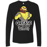 T-Shirts Black / S Grease Me Up Men's Premium Long Sleeve