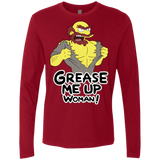 T-Shirts Cardinal / S Grease Me Up Men's Premium Long Sleeve