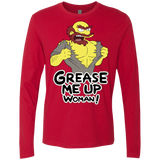 T-Shirts Red / S Grease Me Up Men's Premium Long Sleeve