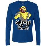 T-Shirts Royal / S Grease Me Up Men's Premium Long Sleeve