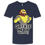T-Shirts Midnight Navy / X-Small Grease Me Up Men's Premium V-Neck