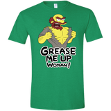 T-Shirts Heather Irish Green / S Grease Me Up Men's Semi-Fitted Softstyle
