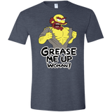 T-Shirts Heather Navy / S Grease Me Up Men's Semi-Fitted Softstyle