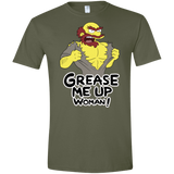 T-Shirts Military Green / S Grease Me Up Men's Semi-Fitted Softstyle
