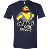 T-Shirts Navy / X-Small Grease Me Up Men's Semi-Fitted Softstyle