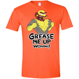 T-Shirts Orange / S Grease Me Up Men's Semi-Fitted Softstyle