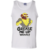 T-Shirts White / S Grease Me Up Men's Tank Top