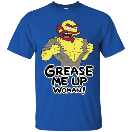 T-Shirts Royal / S Grease Me Up T-Shirt