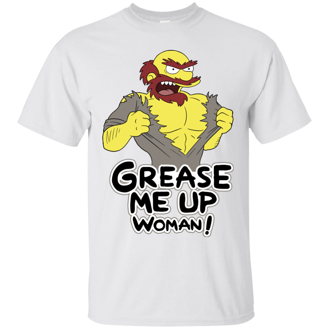 T-Shirts White / S Grease Me Up T-Shirt