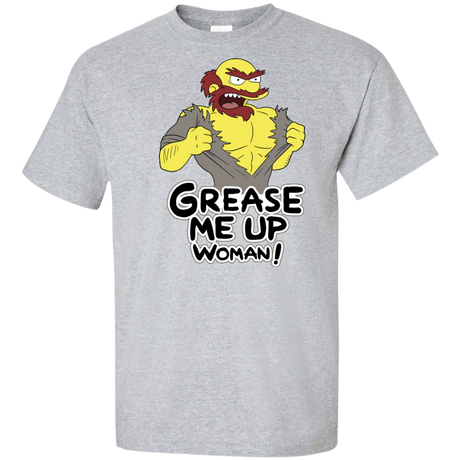 T-Shirts Sport Grey / XLT Grease Me Up Tall T-Shirt