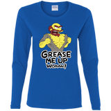 T-Shirts Royal / S Grease Me Up Women's Long Sleeve T-Shirt