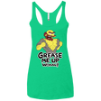 T-Shirts Envy / X-Small Grease Me Up Women's Triblend Racerback Tank