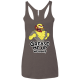 T-Shirts Macchiato / X-Small Grease Me Up Women's Triblend Racerback Tank