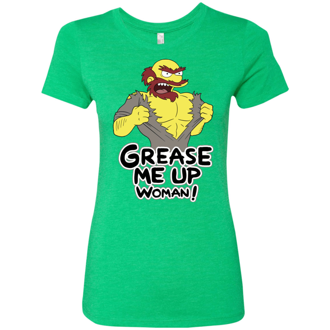 T-Shirts Envy / S Grease Me Up Women's Triblend T-Shirt